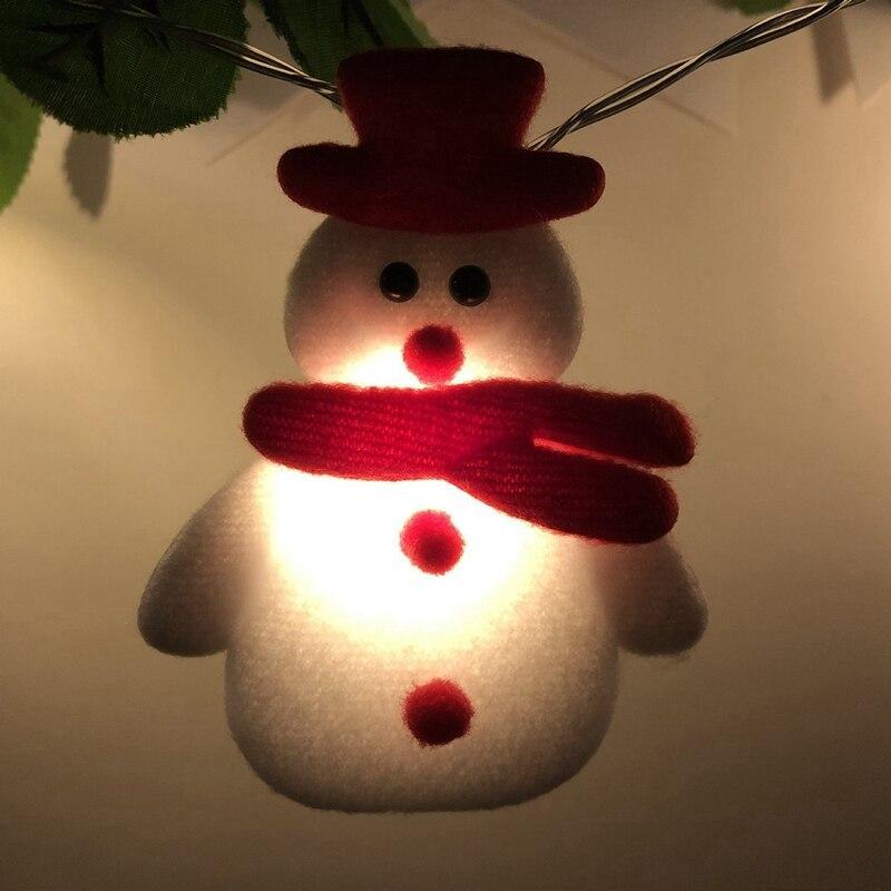 LED Snowman String Light
