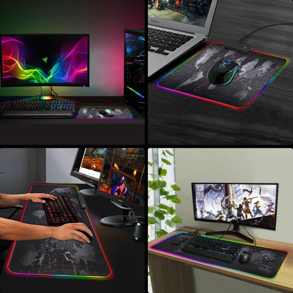 Ultimate XL Extended LED Mouse Pad