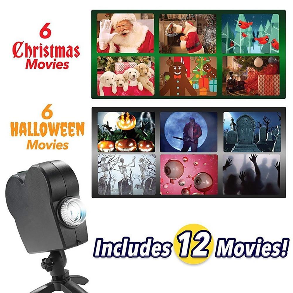 Movie Laser Projector (Christmas & Halloween)