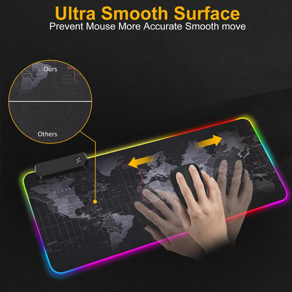 Ultimate XL Extended LED Mouse Pad